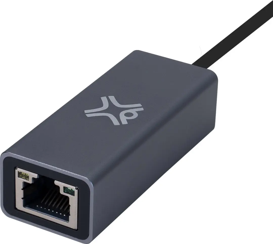 XtremeMac USB-A naar Ethernet Adapter XWH-AAE-13 - 1000Mbps - Grijs - afbeelding 2 van 6