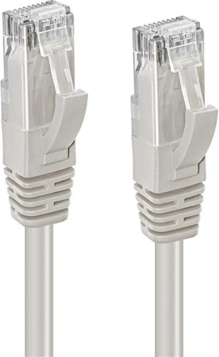MicroConnect MC-UTP6A015 Netwerkkabel Cat6a - 1,5m - Grijs - afbeelding 2 van 3