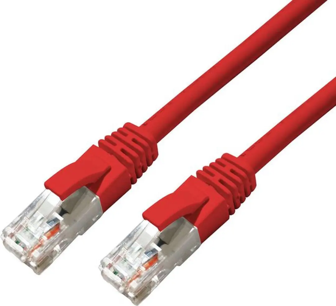 MicroConnect MC-UTP6A03R Netwerkkabel Cat6a - 3m - Rood - afbeelding 3 van 3