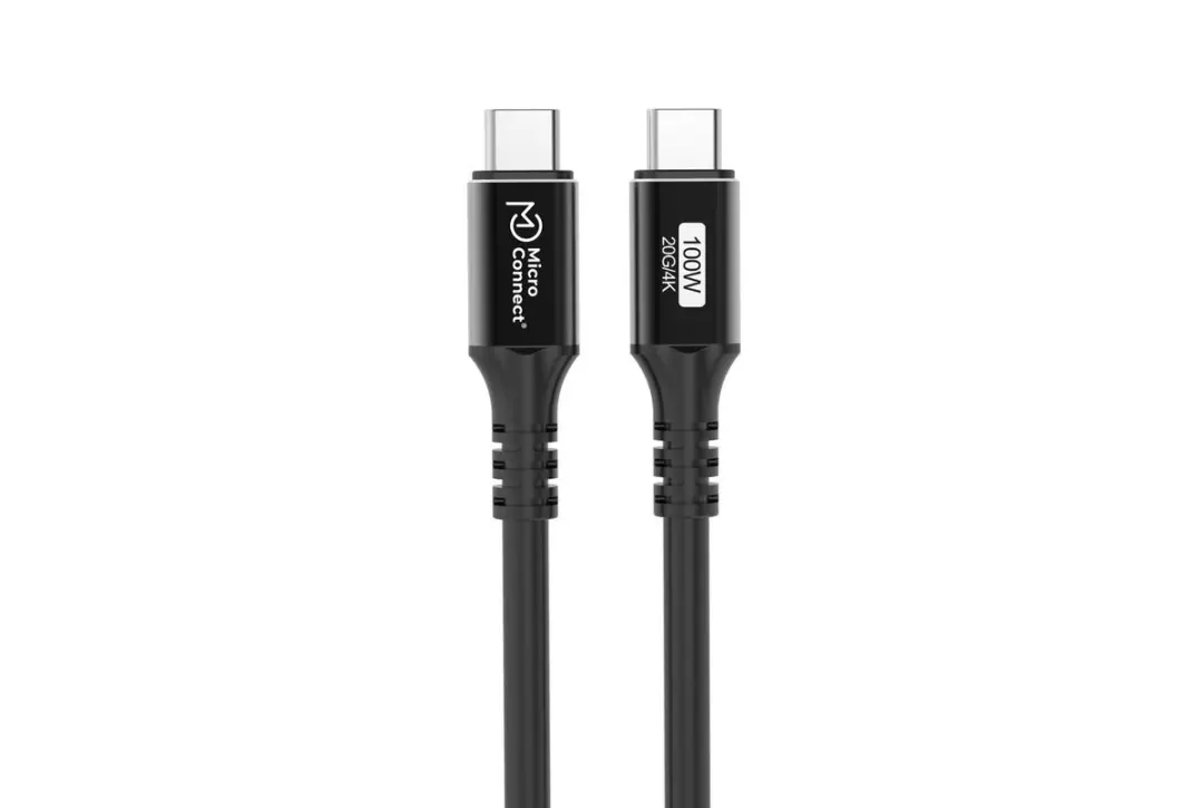 MicroConnect USB3.2CC3 USB-C kabel 3m - 100W - Zwart - afbeelding 4 van 6