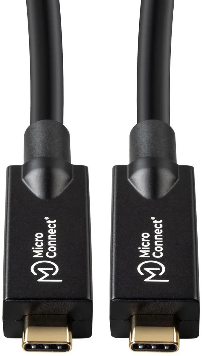Microconnect USB3.2CC7OP USB-C kabel 7,5m - Zwart - afbeelding 3 van 6