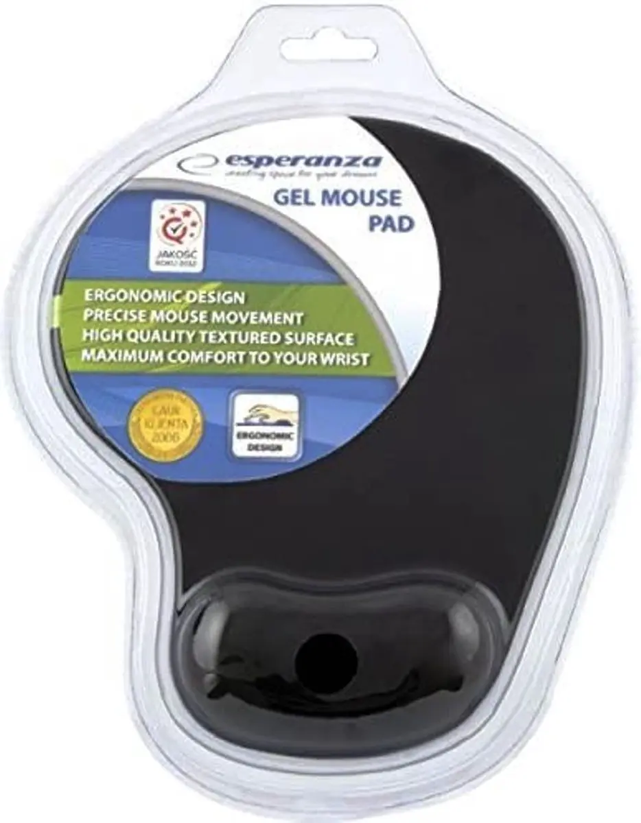 Esperanza EA137K Muismat - Zwart - afbeelding 5 van 6