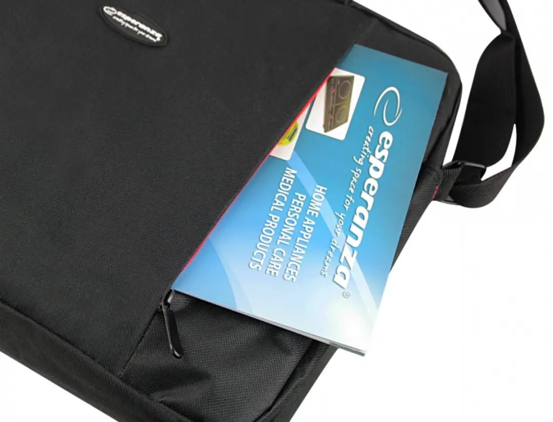 Esperanza ET192 Laptoptas 15,6 inch - Zwart - afbeelding 2 van 6