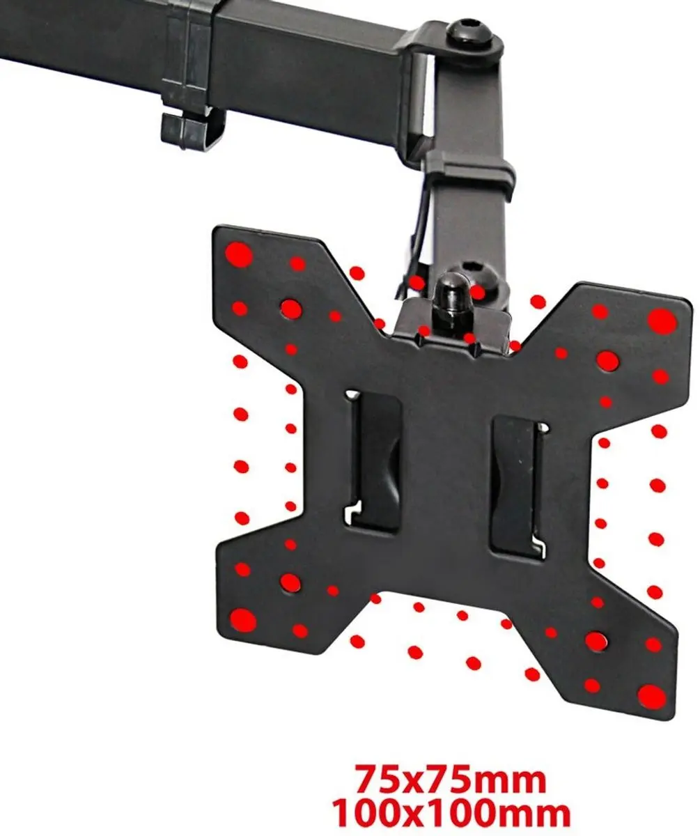 Esperanza ERW018 Monitorsteun 27" - Zwart - afbeelding 4 van 6