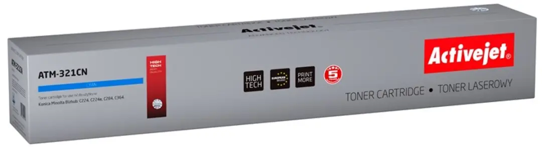 Activejet ATM-321CN Tonercartridge - Blauw - afbeelding 2 van 3