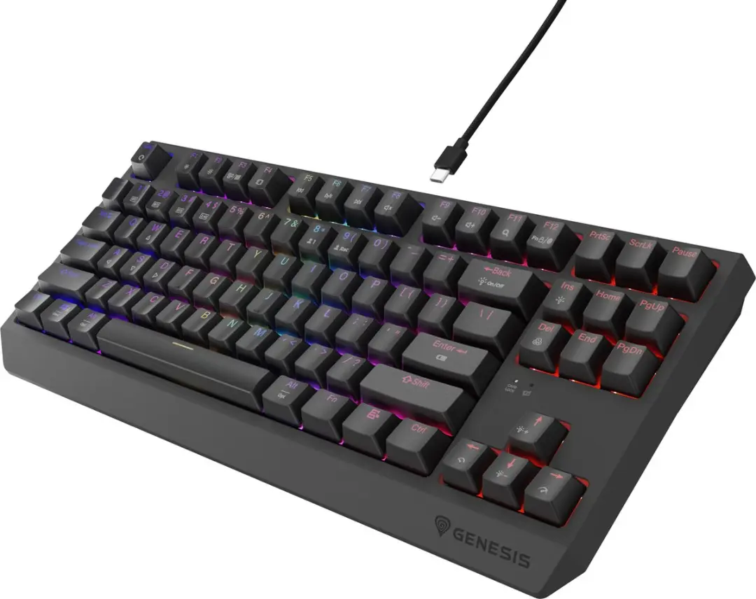 Genesis Thor 230 TKL NKG-2106 Toetsenbord - Grijs - afbeelding 5 van 6
