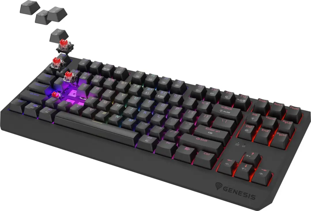 Genesis Thor 230 TKL NKG-2106 Toetsenbord - Grijs - afbeelding 4 van 6
