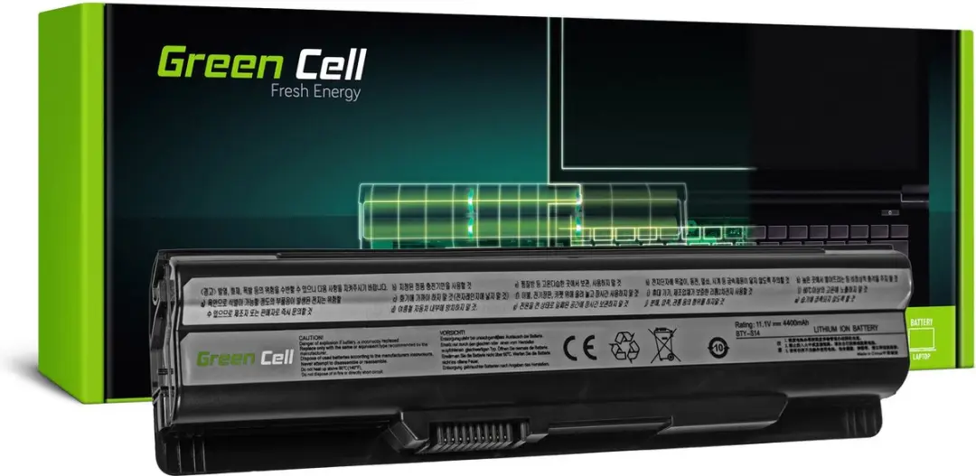 GreenCell MS05 Laptopbatterij voor MSI