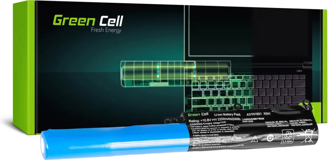Green Cell AS94 Laptopbatterij ASUS Vivobook 2200mAh