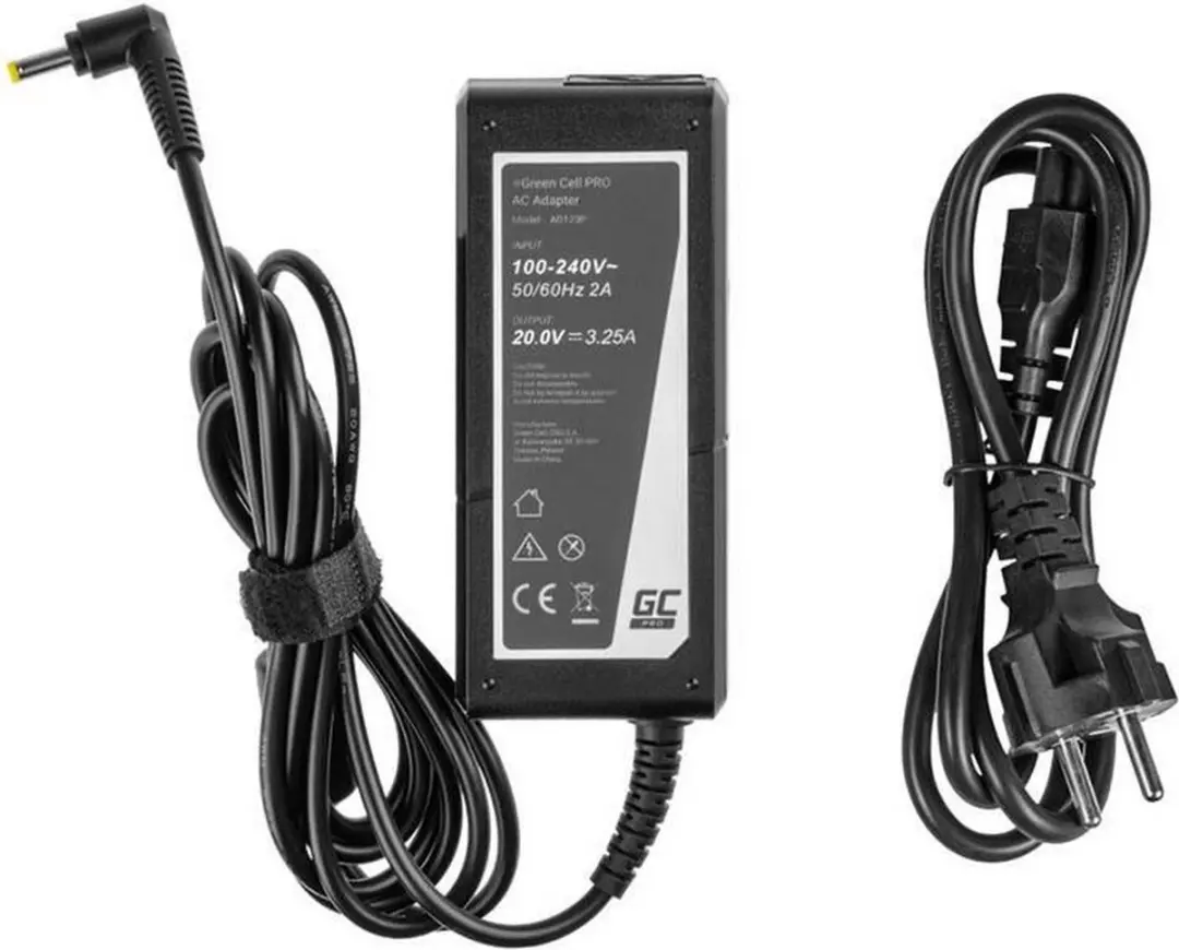 Green Cell AD123P Pro Oplader 65W - Lenovo - afbeelding 2 van 6