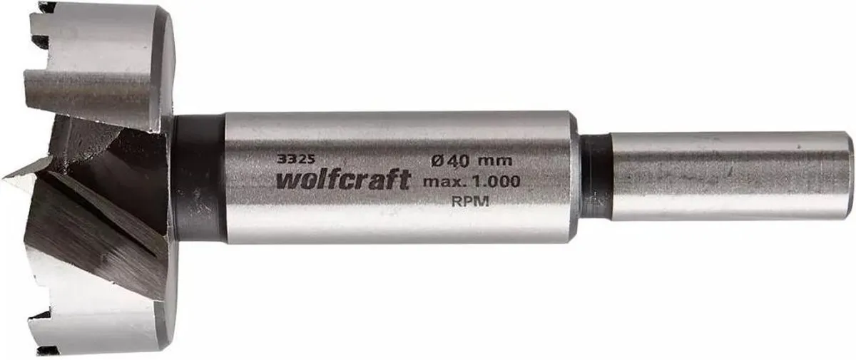 Wolfcraft Forstnerboor Ø 40mm - Metaal - 3325000