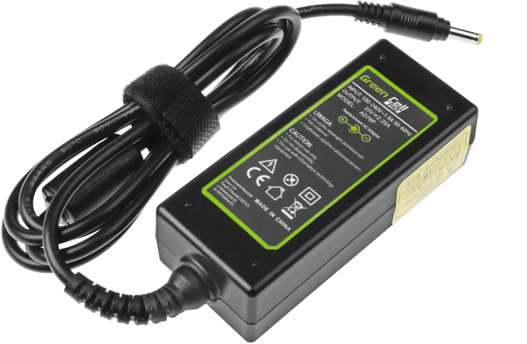 GREEN CELL AC adapter PRO 20V 2.25A 45W voor Lenovo - afbeelding 6 van 6