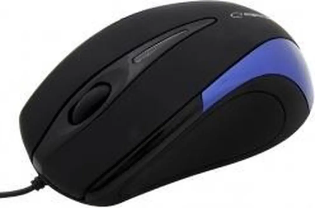 Esperanza Sirius EM102B Muis - Zwart/Blauw - afbeelding 2 van 6