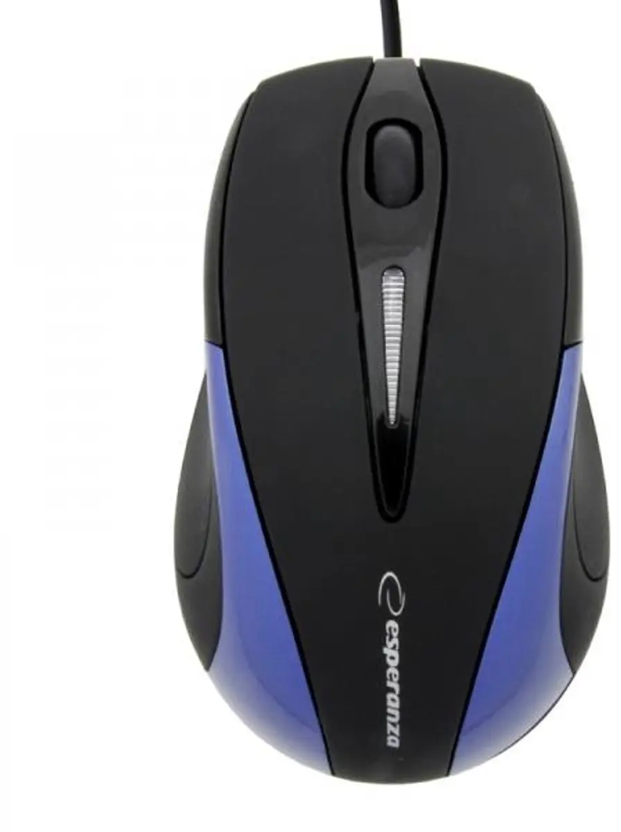 Esperanza Sirius EM102B Muis - Zwart/Blauw - afbeelding 4 van 6
