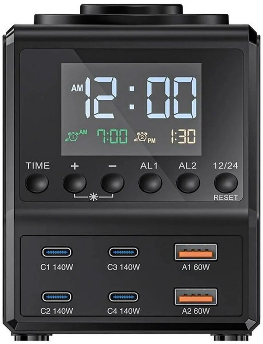BlitzWolf BW-FW10 Wekker met Oplader - 240W - afbeelding 6 van 6
