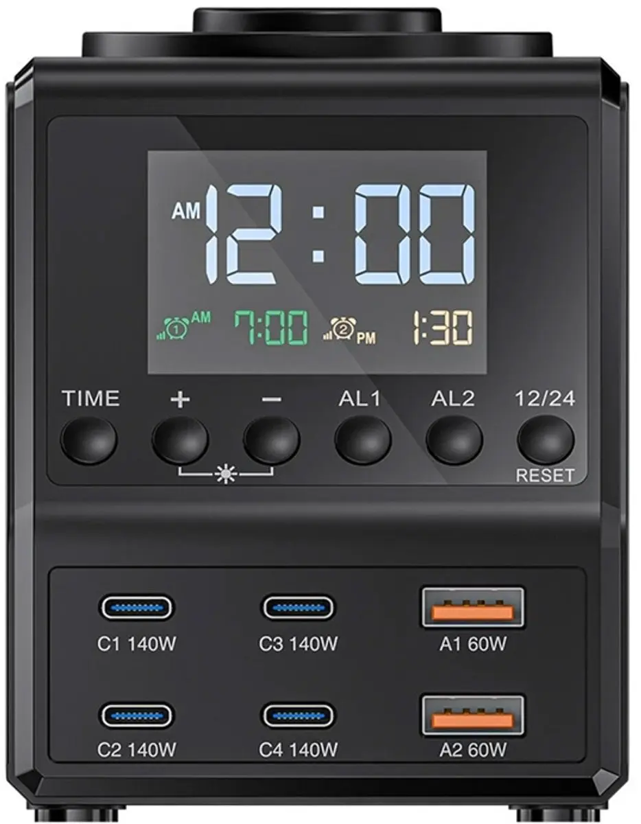BlitzWolf BW-FW10 Wekker met Oplader - 240W - afbeelding 2 van 6
