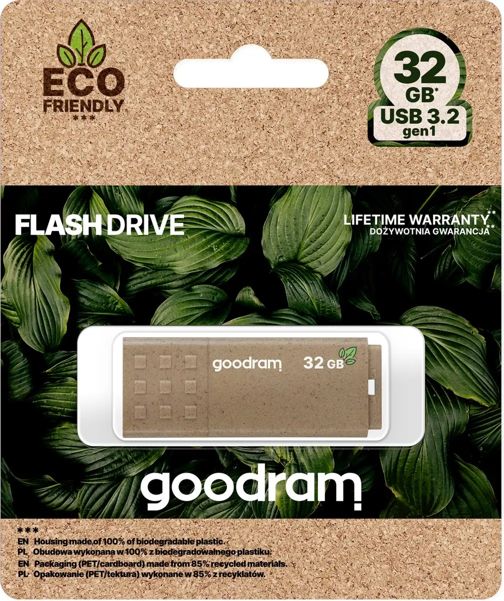 Goodram UME3-0320EFR11 USB-stick 32GB - Bruin - afbeelding 5 van 6