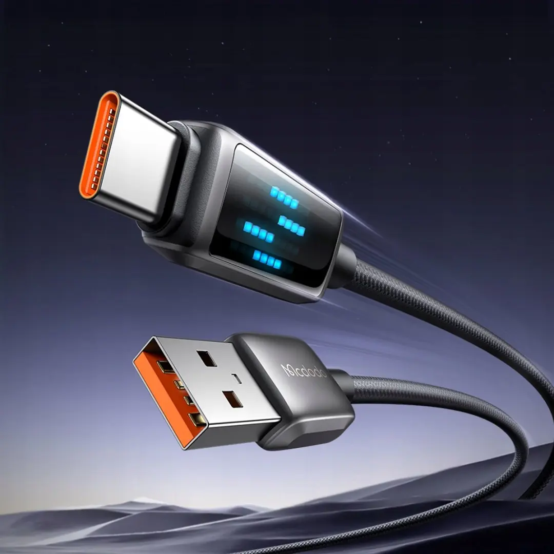 Mcdodo CA-2350 USB-C Snellaadkabel 100W 1,2m - Grijs - afbeelding 3 van 6