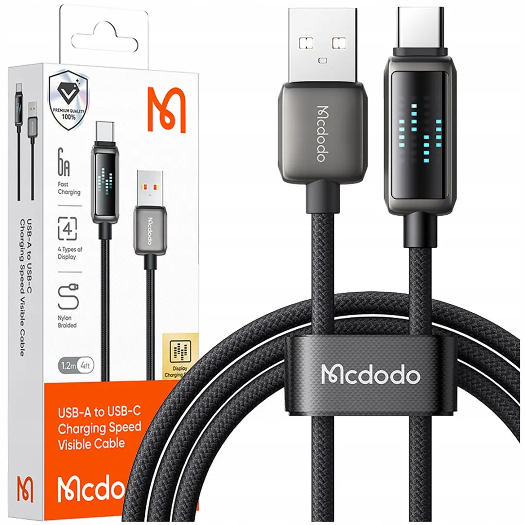 Mcdodo CA-2350 USB-C Snellaadkabel 100W 1,2m