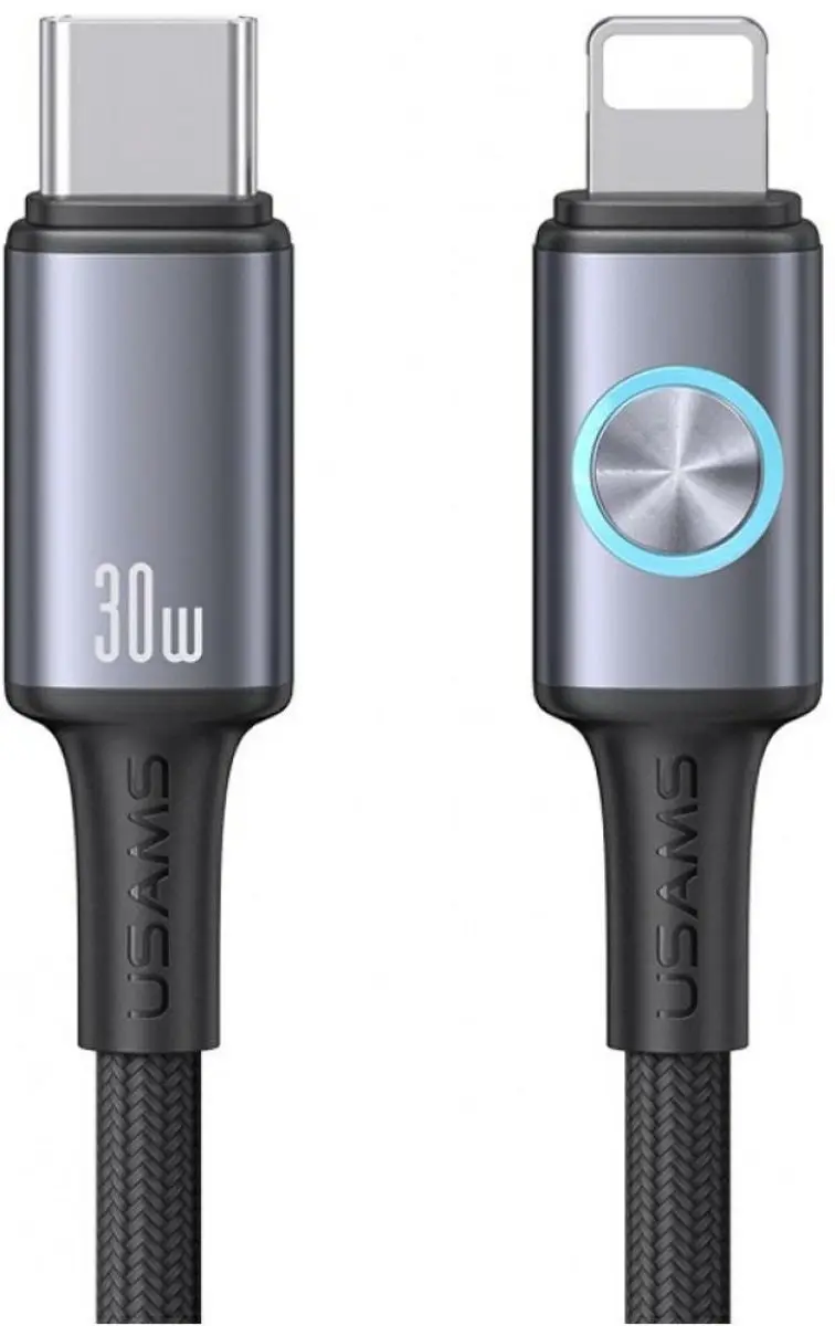 USAMS Huan SJ753 USB-C naar Lightning Kabel 1,2m