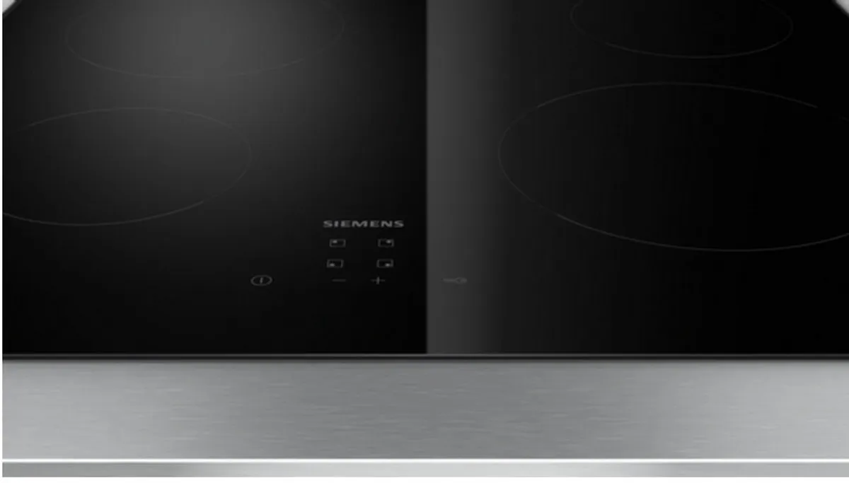 Siemens IQ100 ET61RBEB8E Keramische Kookplaat - 4 Zones - Zwart