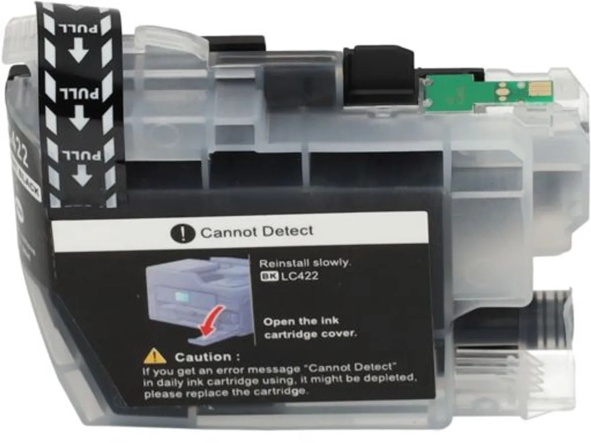 PrintAbout LC-422BK Inktcartridge Zwart - 20ml