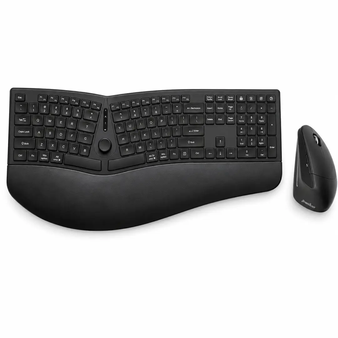 Perixx Ergonomische Toetsenbord Muis Set PERIDUO614USNL