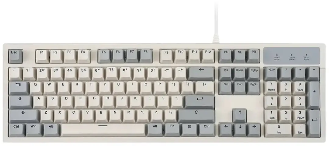 Perixx PERIBOARD-108MNL Mechanisch Toetsenbord