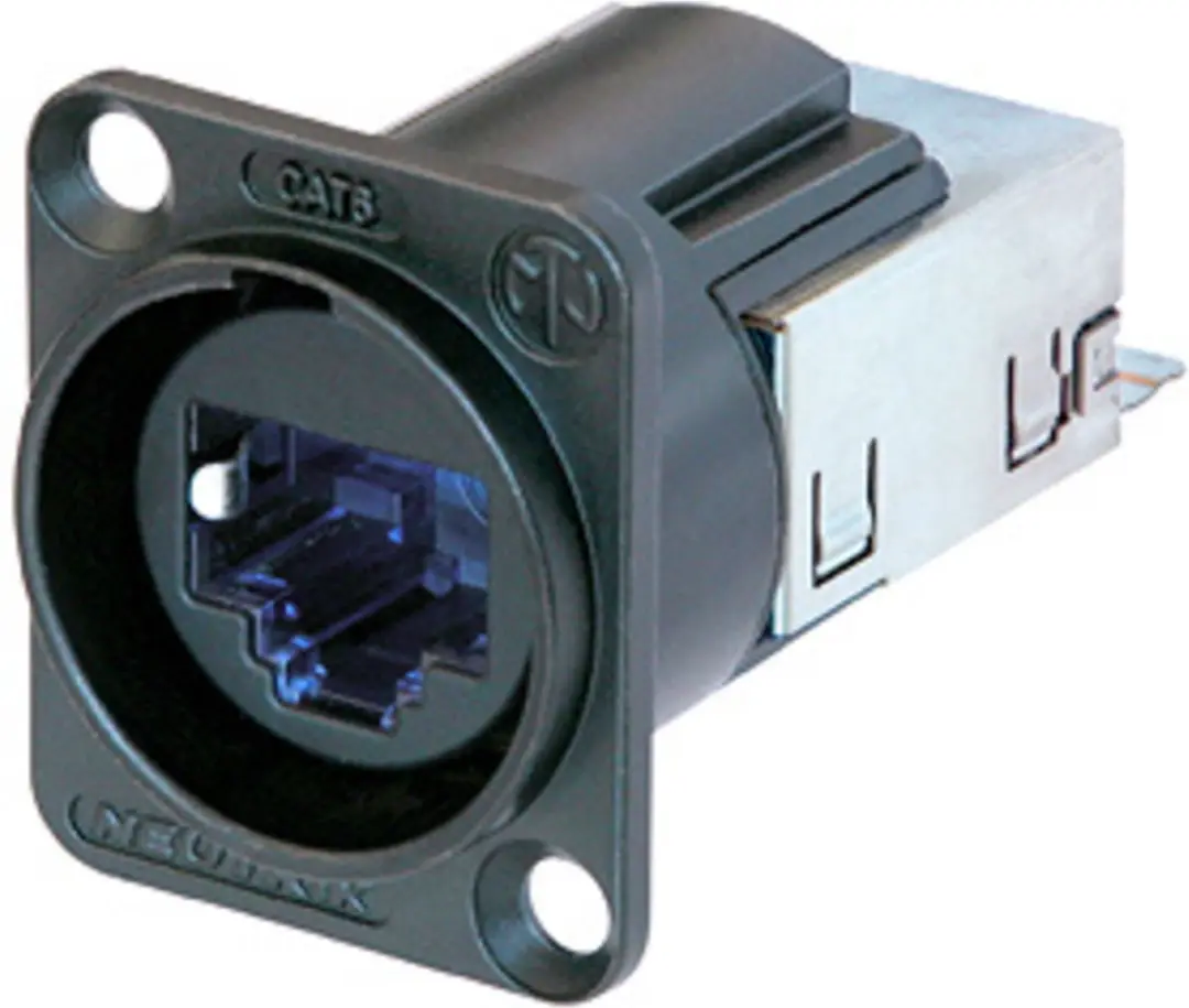 Neutrik EtherCon NE8FDY-C6-B Inbouwbus RJ45