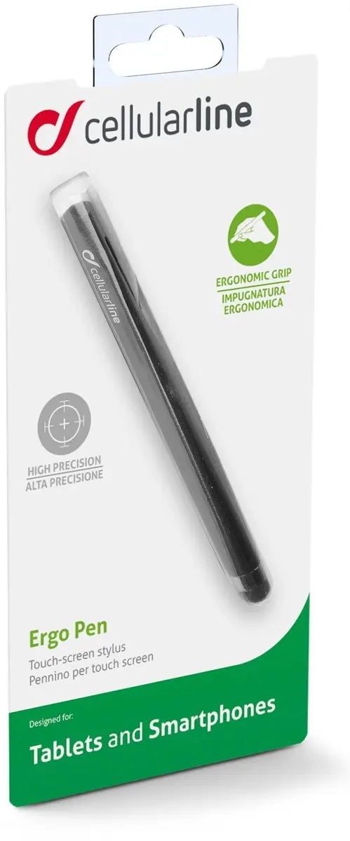 Cellularline ERGOPENK Stylus - Zwart - afbeelding 2 van 5