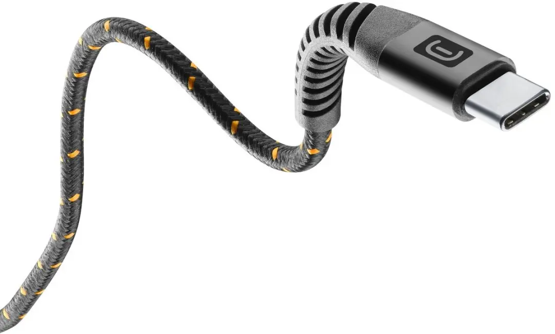 Cellularline Extreme XL TETRACABTYC2MK USB-kabel - Zwart - afbeelding 6 van 6