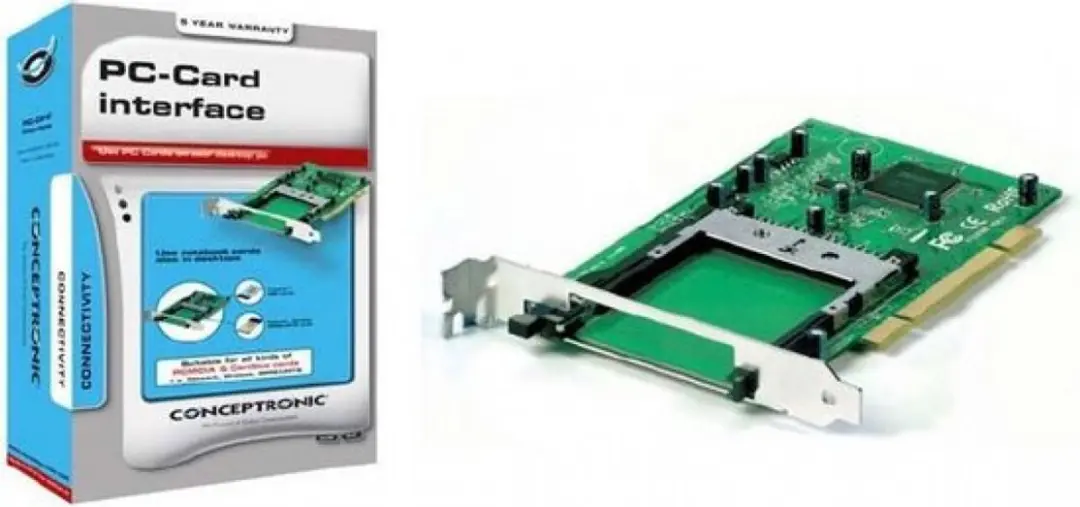 Conceptronic CIPCARD Interfacekaart - Intern PCMCIA - afbeelding 2 van 2