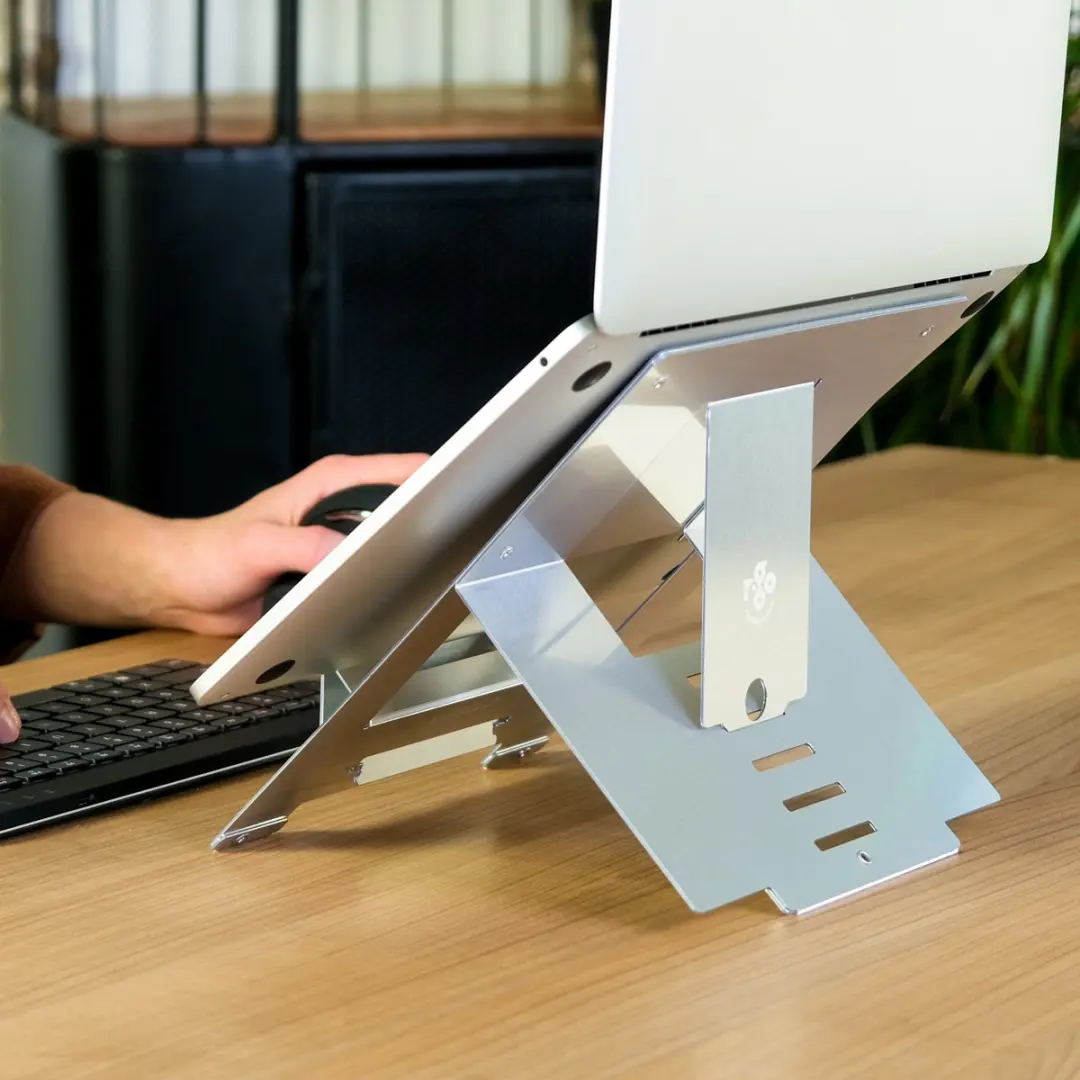 R-Go Tools Riser RGORISTSI Notebookstandaard - Zilver - afbeelding 2 van 6