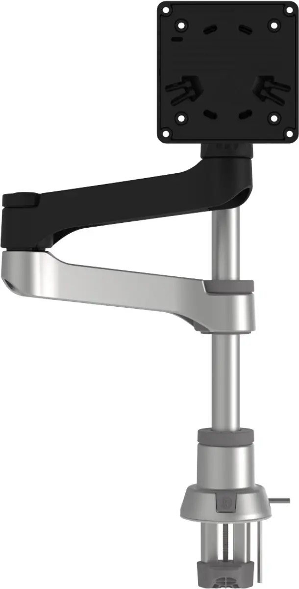R-Go Tools Zepher RGOVLZE4SI Monitorarm - Zwart/Zilver - afbeelding 4 van 6