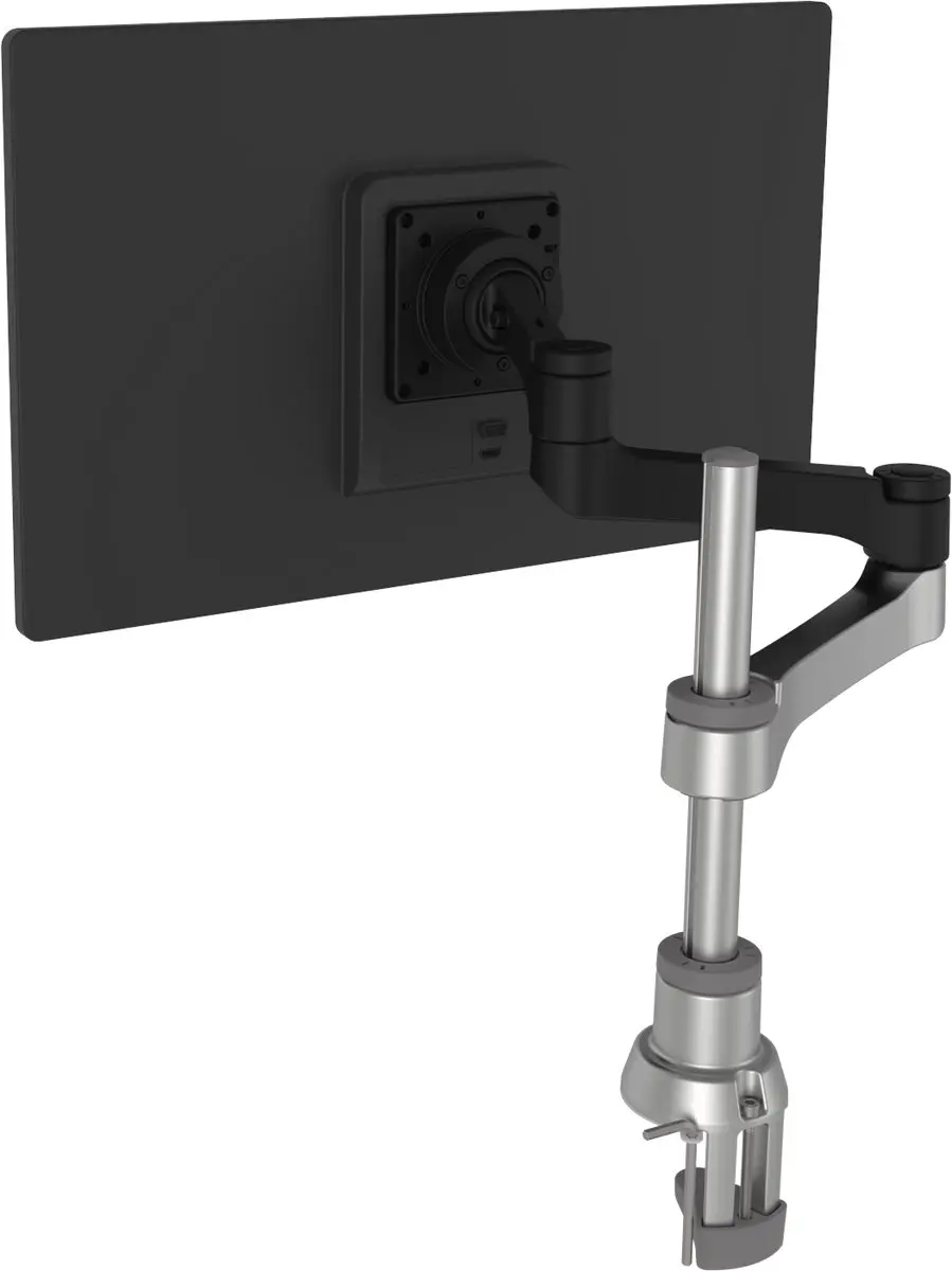 R-Go Tools Zepher RGOVLZE4SI Monitorarm - Zwart/Zilver - afbeelding 3 van 6