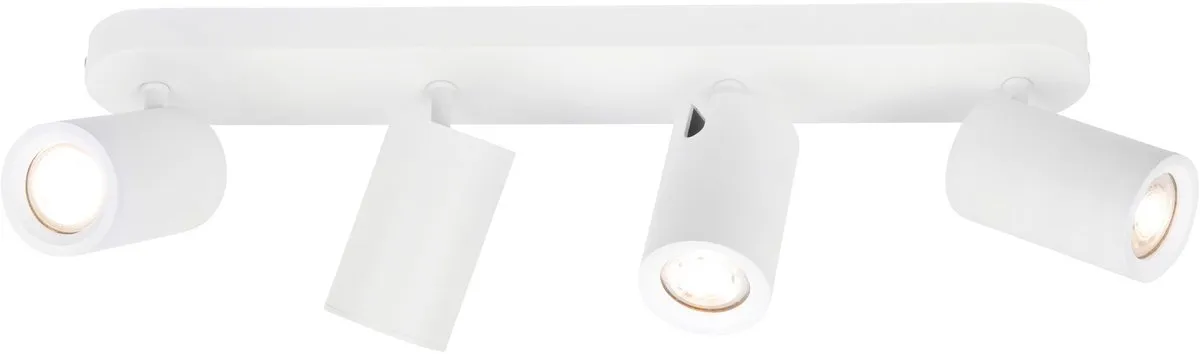 Ledvion LED Plafondspot 4x3W 2700K GU10 - Wit