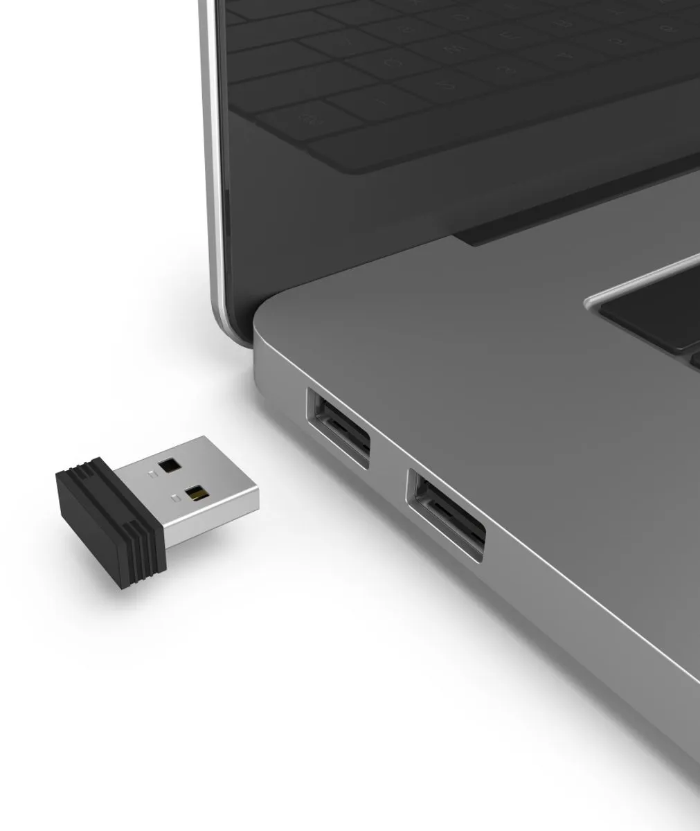 Hama MW-600 - Optische draadloze muis - 6 knoppen - 2.4 GHz RF - dpi switch - Stil - Zwart