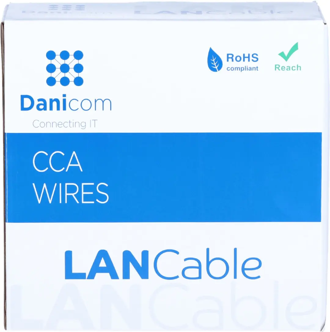 Danicom DC-FTP5CCA50-GRY Netwerkkabel CAT5e 50m - Grijs - afbeelding 4 van 6