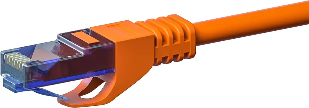 Danicom CAT6a UTP Patchkabel DC-U6A6-020 - 2m - Oranje - afbeelding 2 van 3