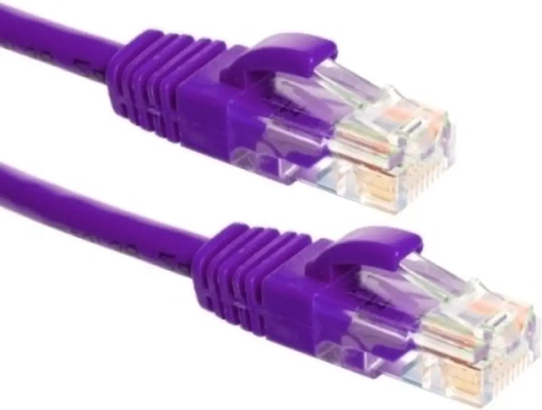 Danicom DC-U6A8-150 CAT6a UTP patchkabel 15m - Paars - afbeelding 3 van 3