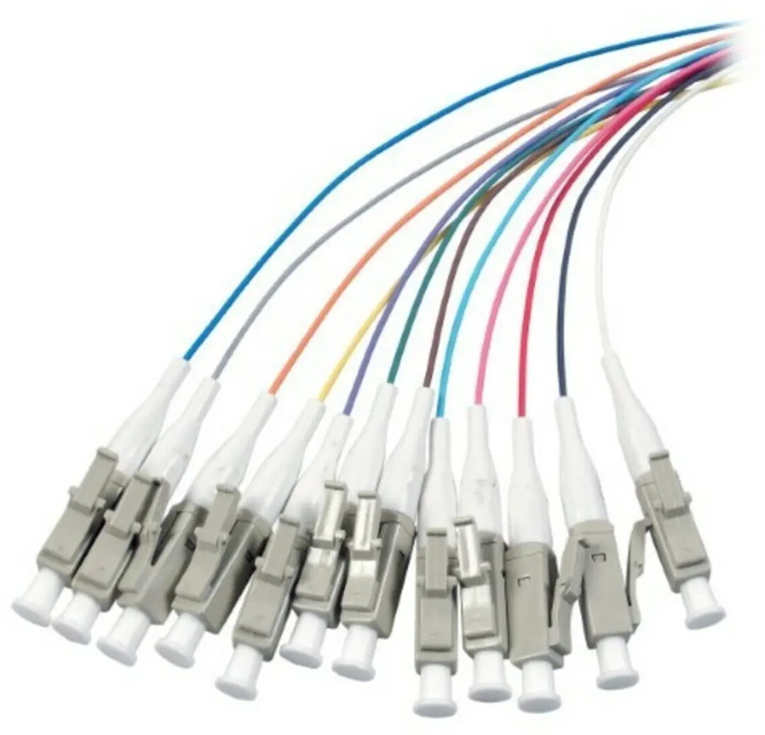 Danicom OM4 glasvezel pigtail gekleurde set LC