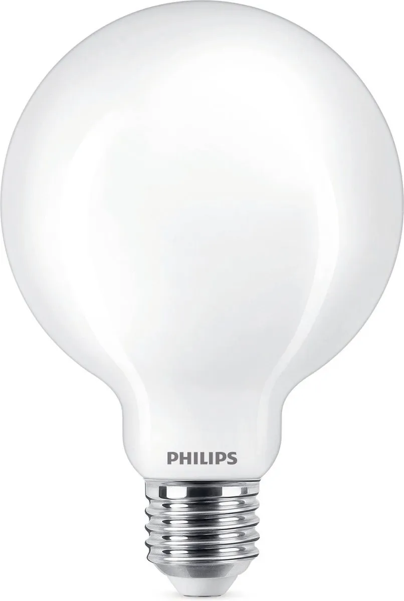 Philips LED Globelamp E27 7W Koelwit Mat - 4000K - afbeelding 6 van 6
