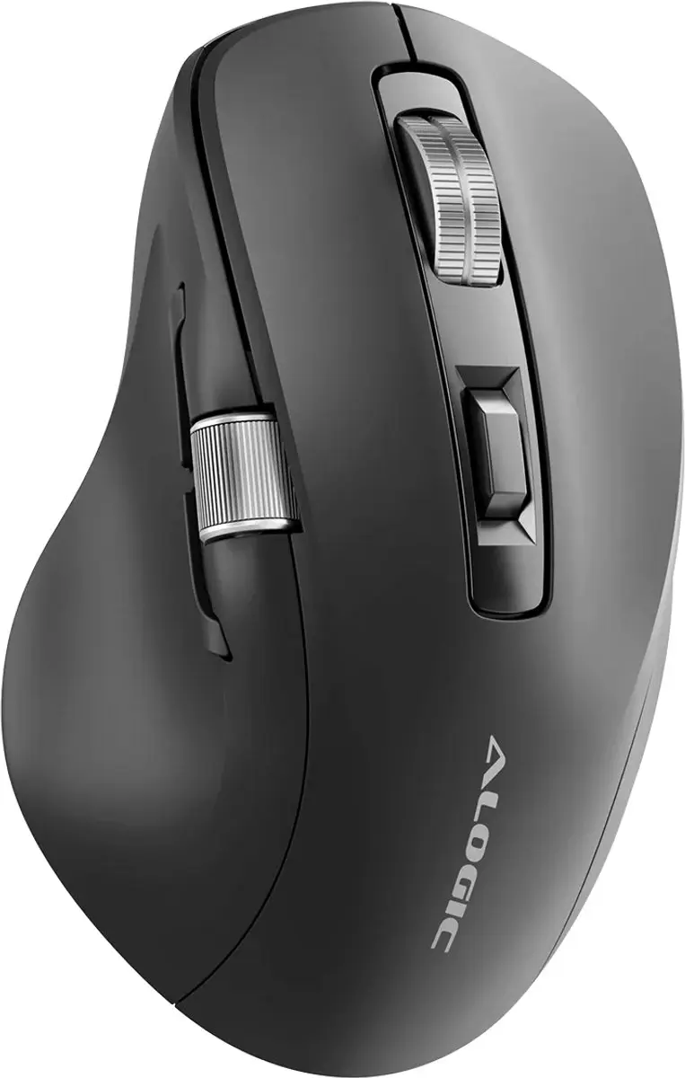 Alogic Apex AMBT7KBK Bluetooth Muis - Zwart - afbeelding 3 van 4