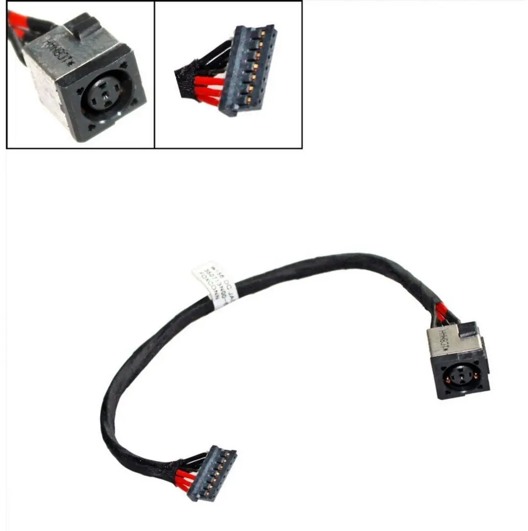 Notebook DC power jack for HP EliteBook 8560W 8570W 8570P with cable 350713N00-6
