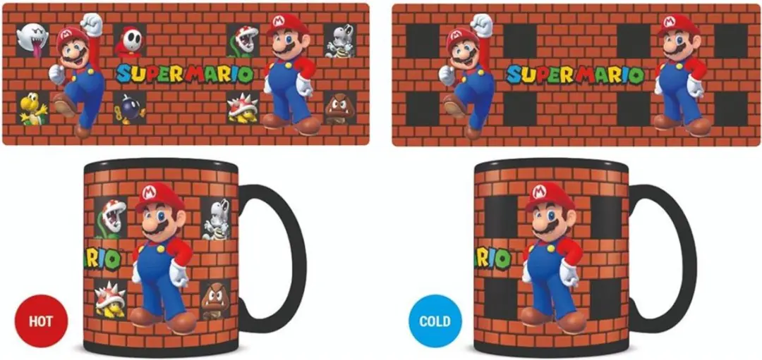 Pyramid Super Mario Bricks Warmtewissel Mok 315ml - afbeelding 3 van 4