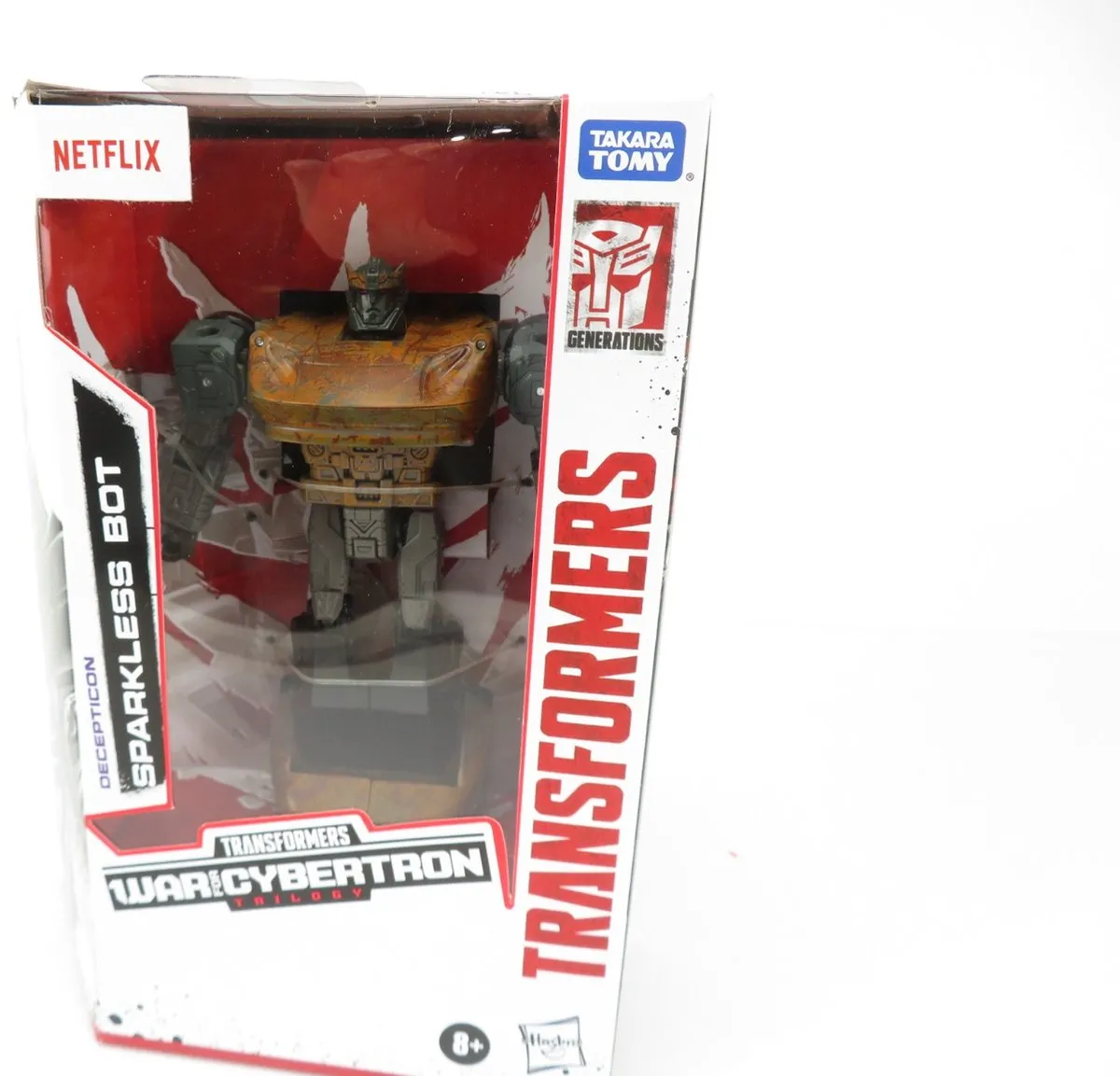 Transformers WFC Netflix Sparkless Bot