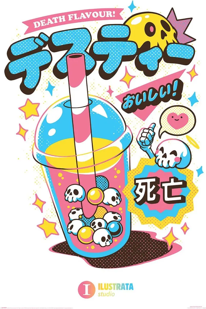 Ilustrata Death Bubble Tea