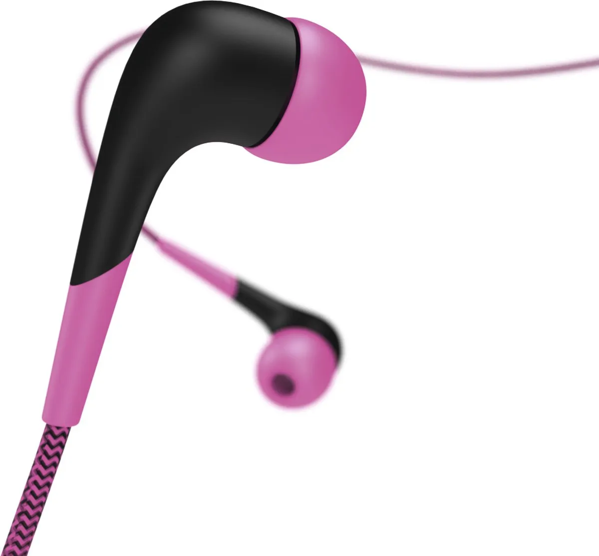 Hama Neon Bedrade In-ear Headset 00184033 - Zwart