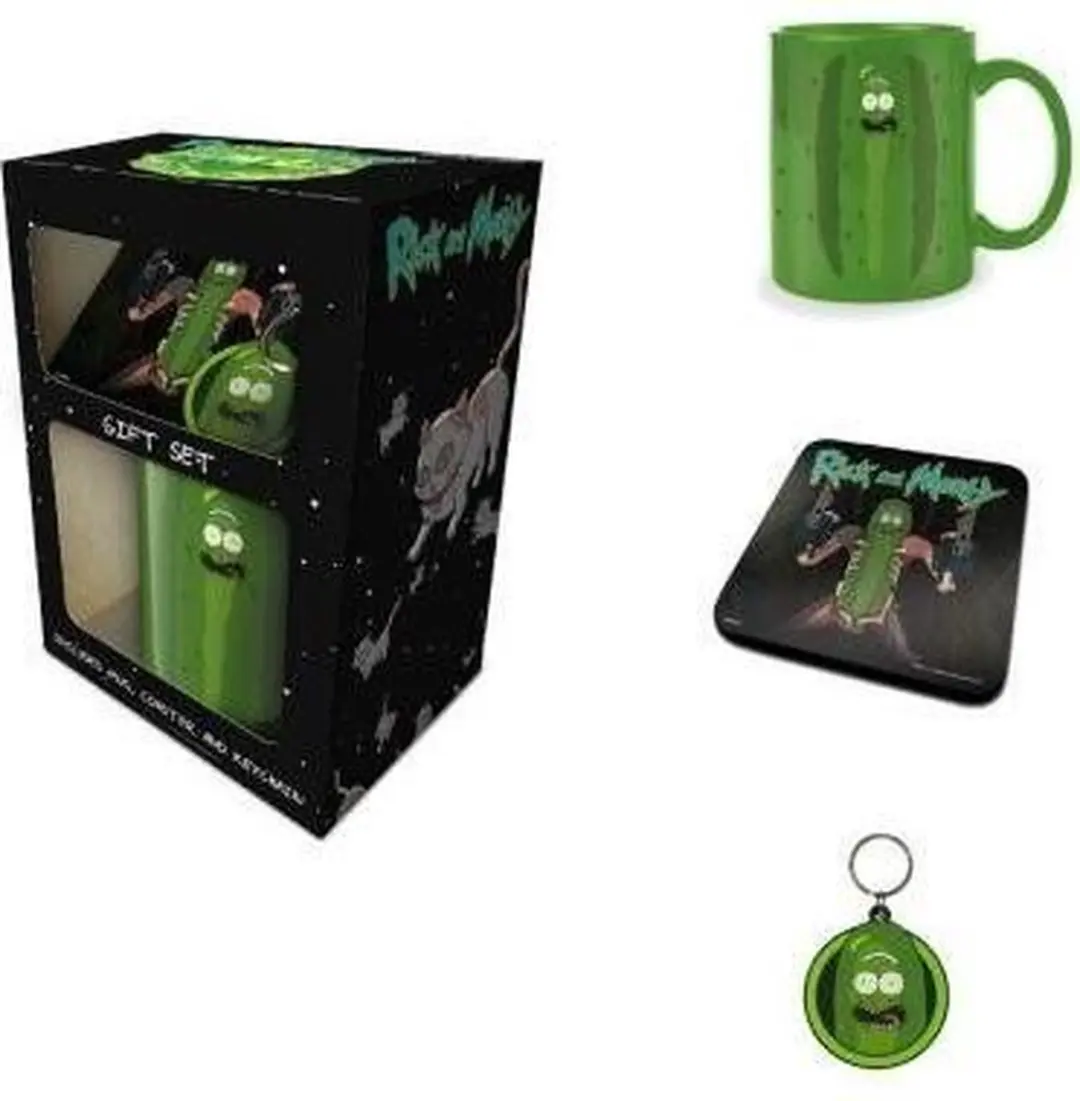 Pyramid Rick and Morty Pickle Rick Geschenkset - 3 stuks - afbeelding 3 van 6