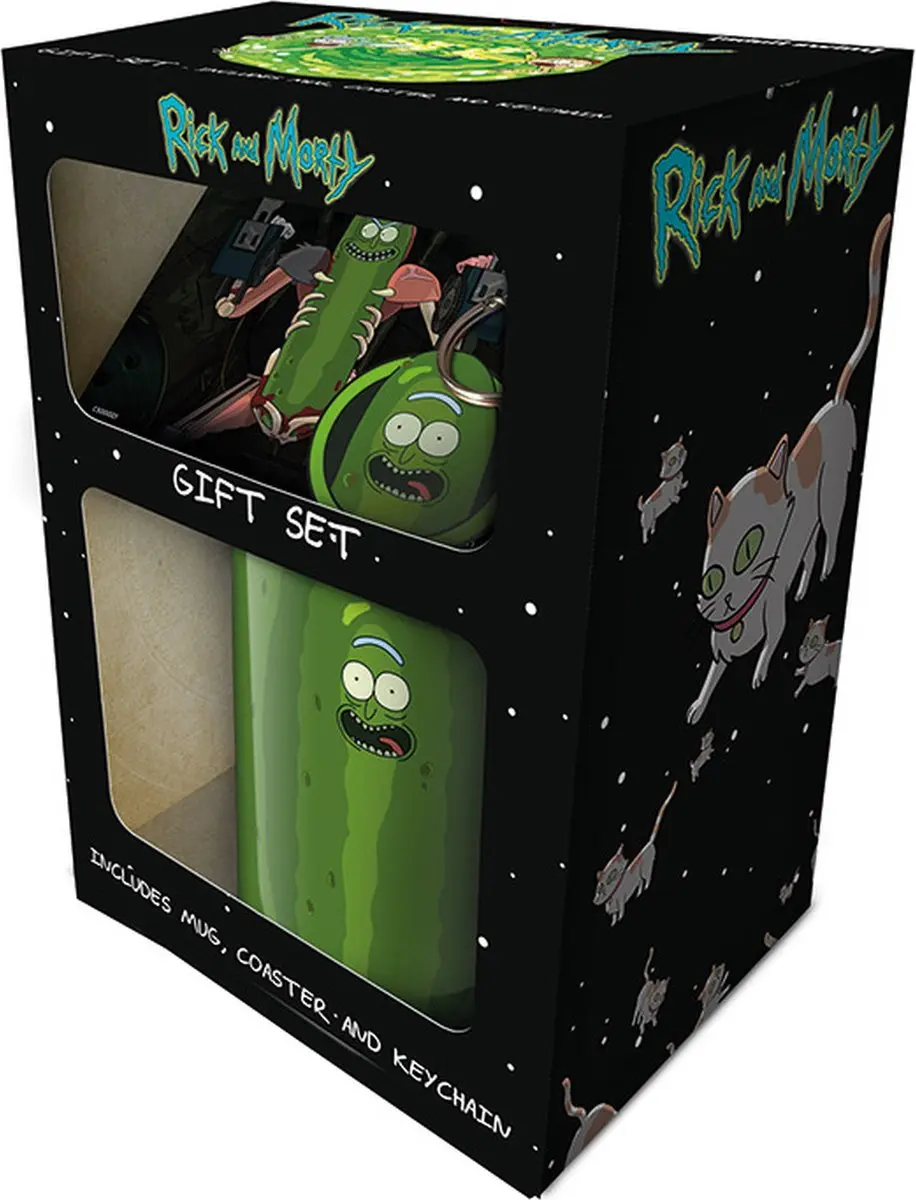 Pyramid Rick and Morty Pickle Rick Geschenkset - 3 stuks - afbeelding 2 van 6
